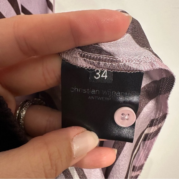 Christian Wijnants Diana Silk Dress 34 - Picture 7 of 14